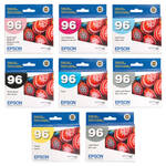 Epson Ink Cartridge Set (8 Cartridges w/ Photo Black) for Epson Stylus Photo R2880 Printer