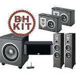JBL ESKIT4B Home Theater Speaker Kit (Black)