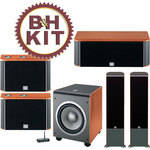 JBL ESKIT4C Home Theater Speaker Kit (Cherry)