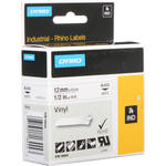 Dymo 1/2" (1.3cm) Vinyl Label Tape for RHINO Series Label Printers (White)