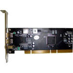 PYRO AV Placa Host PCI FireWire-800 de 3 Portas