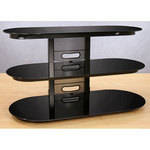 Bell'O FP-4224B Audio Video  Stand for 43" Flat Panel TV (High Gloss Black)