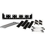 Delvcam 4-Unit Rack Mounting Kit (Individual Power) f/ Four V2500 Monitors 