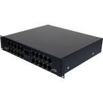 Delvcam 2RU RACK DRAW w/20 NEUTRIK D KNOCKOUTS