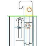DeSisti Top Flange for Tintoretto Fluorescent Fixtures