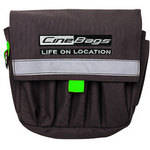 CineBags CB-03 AC Pouch (Black with Lime Green Webbing)