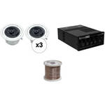 Atlas Basic Single-Zone, 70V Ceiling Sound System for up to 1,000 sq ft.