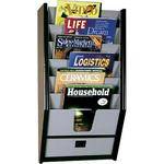 H. Wilson WMR6W Wood Literature Display (14.5 x 27 x 5.25")