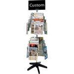H. Wilson 163S Spinner Metal Literature Display (Black)
