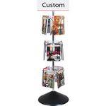 H. Wilson 103M Spinner Metal Literature Display (Black)