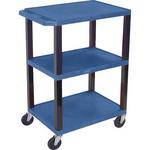 H. Wilson WT34STB Commercial Busing Cart (24 x 24 x 18", Topaz) 