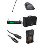 Shure Kit B�sico de Microfone Pesco�o de Ganso sem Fio S�rie SLX (J3 / 572 - 596MHz)
