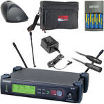 Shure Kit B�sico de Microfone Pesco�o de Ganso sem Fio S�rie SLX (L4 / 638 - 662MHz)