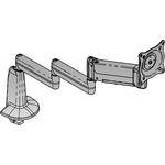 Chief KCB110B  Flat Panel Height-Adjustable Triple Arm Desk Mount (Black)