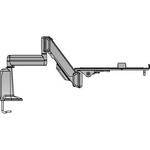 Chief KGL110 20" (508mm) Adjustable Laptop Desk Mount (Silver)