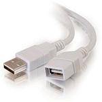 CablesToGo 6.6' (2 m) USB A Male to A Female Extension Cable