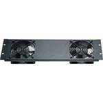 Middle-Atlantic QTFP-2-119 Textured Quiet Fan with Panel (Black Texture)
