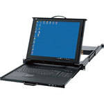 Middle-Atlantic RM-KB-LCD17X16KVM Rackmount LCD, Keyboard, KVM Switch and Touchpad