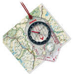 Konus Pilota-K Cartographic Compass with 4 Scales
