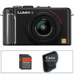 Panasonic C�mera Digital Lumix DMC-LX3 (Preta) com Kit B�sico de Acess�rios