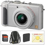 Panasonic C�mera Digital Lumix DMC-LX3 (Prata) com Kit de Acess�rios Deluxe
