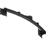 Chief KTA225B Dual Horizontal Array Pole Clamp (Black)