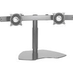 Chief KTP-220S  Dual Horizontal Monitor Table Stand (Silver)