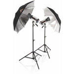 Photoflex StarFlash Gemini Two Monolight Umbrella Kit (120VAC)