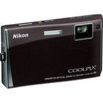 Nikon Coolpix S60 Digital Camera (Espresso Black)