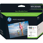HP / Hewlett-Packard HP Custom 110 Series 140-Sheet Photo Value Pack