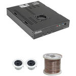 Atlas 70V Ceiling Mounted Sound System for A/V and Conference Rooms (2 Speakers)
