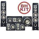JBL STUDIO L880 4-Way Floorstanding Speaker Kit (Black Ash)
