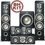 JBL STUDIO L880 4-Way Floorstanding Speaker Kit (Black Ash)