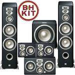 JBL STUDIO L890 4-Way Floorstanding Speaker Kit (Black Ash)