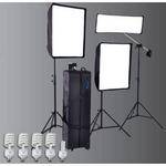 Westcott Window Light Three Light Kit Plus 2100 (120VAC)