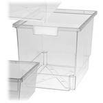 H. Wilson CE1954CL StorSystem Storage Tray (Clear Quad Tray Depth, 12.25 x 16.25 x 11.25")