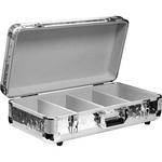 Marathon MA-ECD4 eLIGHT Road Case for CD's (Silver Diamond)