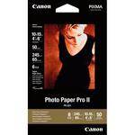 Canon Photo Paper Pro II - 4 x 6" - 50 Sheets