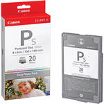 Canon E-P20S Ribbon/ Paper Set    20 Sheets / Silver Ink