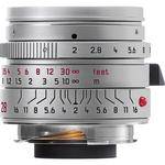 Leica Lente Aesf�rica M Grande Angular de Foco Manual 28mm f/2.0 Summicron - Prata