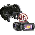 Equinox HD6 Underwater Video Housing Kit with Canon VIXIA HF11