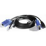 CablesToGo Trulink 2-Port VGA/USB and PS/2 KVM Switch with Cables