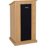 AmpliVox Sound Systems SSG470 - LO  Riverwoods Chancellor Lectern (Light Oak)