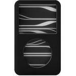 Belkin F8Z391 Sonic Wave Two-tone Silicone Sleeve (Black with White Waves)
