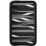 Belkin F8Z364 Sonic Wave Two-tone Silicone Sleeve (Black with White Waves)