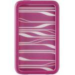 Belkin F8Z364 Sonic Wave Two-tone Silicone Sleeve (Pink with White Waves)