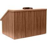 AmpliVox Sound Systems EZ Speak Non-Sound Folding Lectern (Walnut)