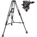 Manfrotto by Bogen Imaging 526,545BK Professional Video Tripod System with 526 Head (Black)