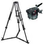 Manfrotto by Bogen Imaging 516,545GBK Professional Video Tripod System with 516 Head (Black)