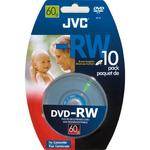 JVC VDW28N10SP  8.0cm Mini DVD-RW Disc (Spindle Pack of 10)
